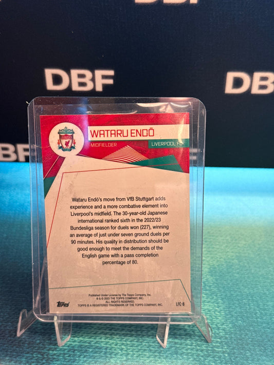 Topps Liverpool Team Set 23-24 Wataru Endo