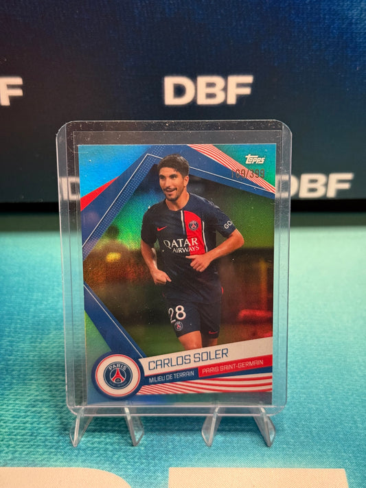 Topps PSG Fan Set 23/24 Carlos Soler 109/399