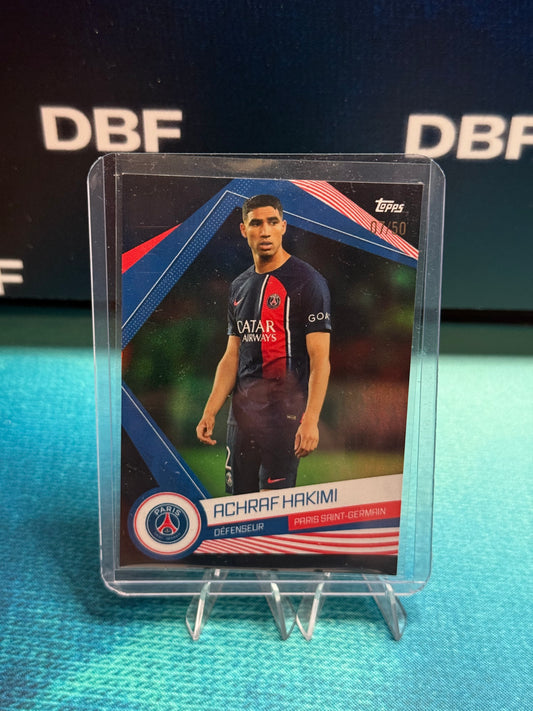 Topps PSG Fan Set 23/24 Achraf Hakimi 07/50