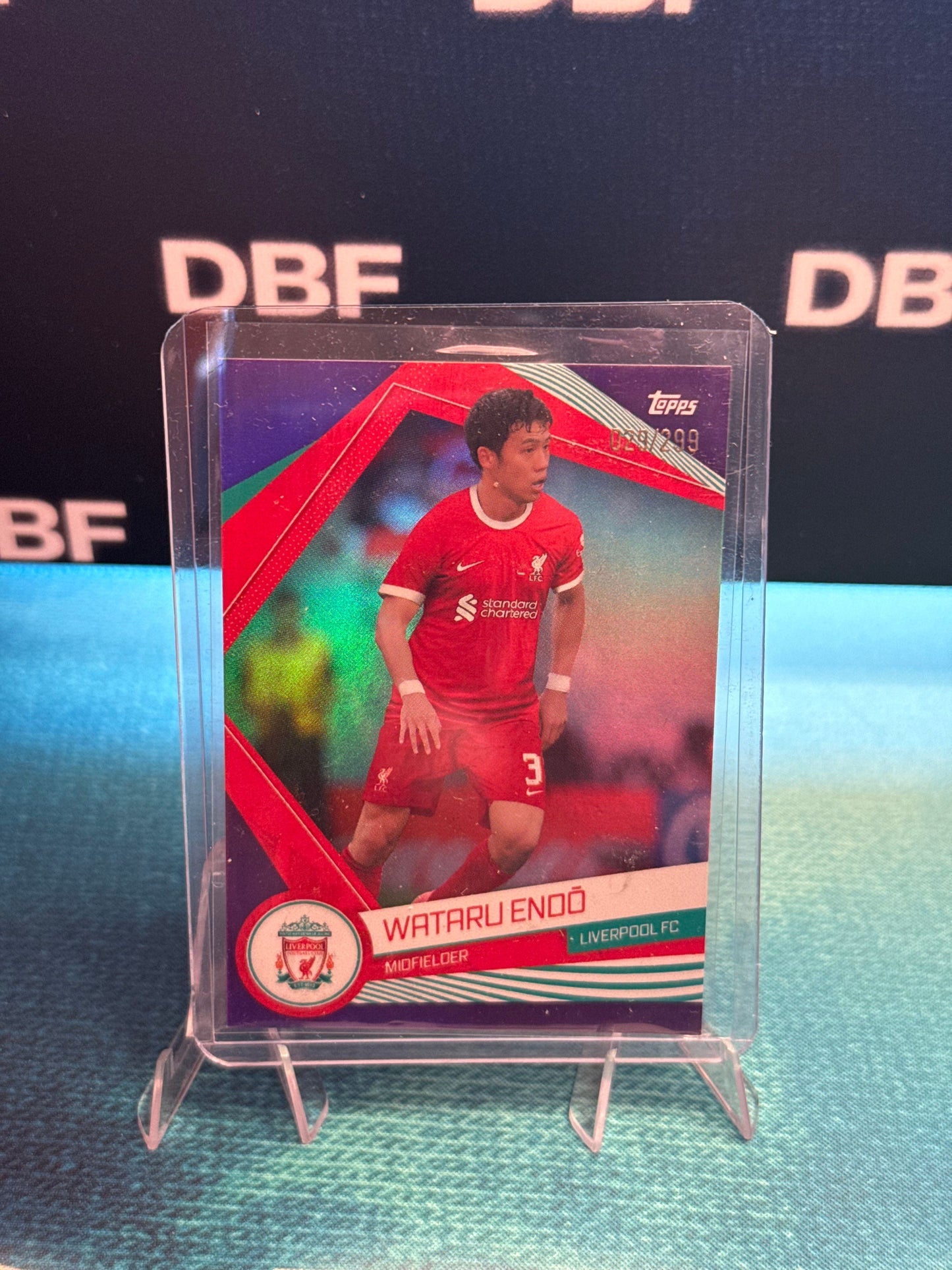 Topps Liverpool Team Set 23-24 Wataru Endo
