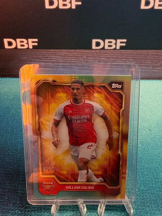 Topps Arsenal Fan Set 23/24 William Saliba 097/399