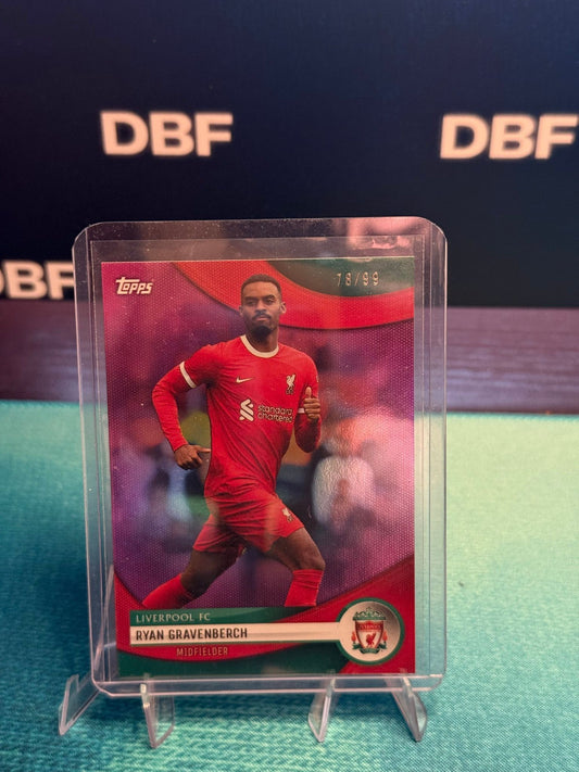 Topps Liverpool Team Set 23/24 Ryan Gravenberch